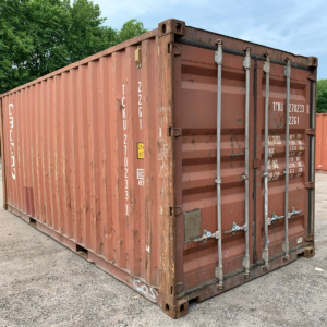 20′ x 8′ x 8.5′ Tall –Used Shipping / Storage Container-Wind and Watertight – BRICK